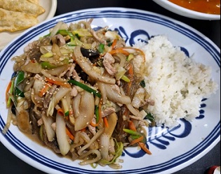 부천시-황금장-중국집-잡채밥