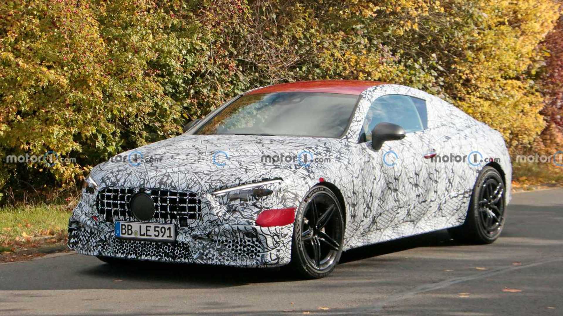 메르세데스-벤츠 AMG CLE 63 테스트카 스파이샷