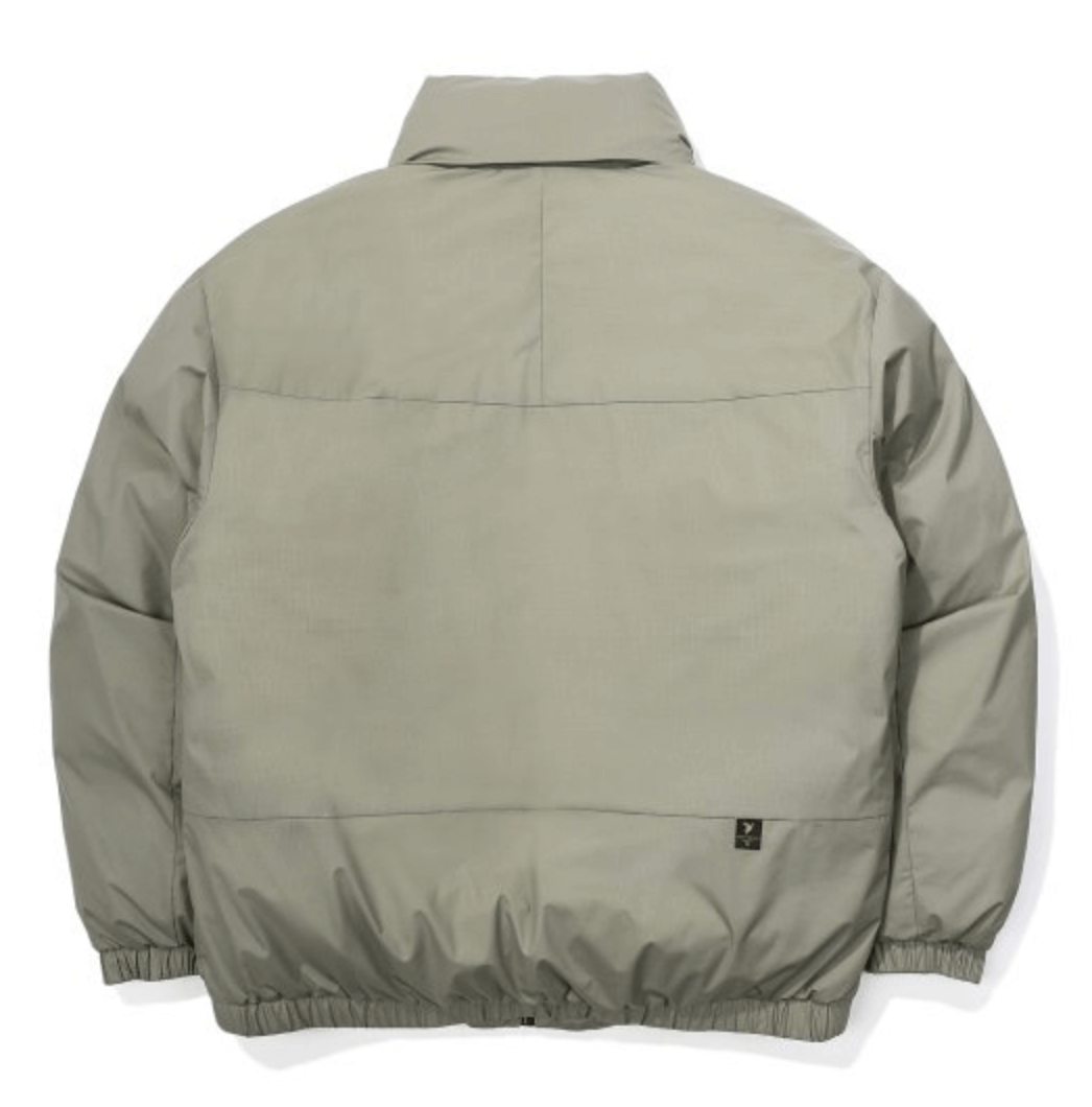 씬에어슈퍼라이트-패딩-뒷모습-카키색