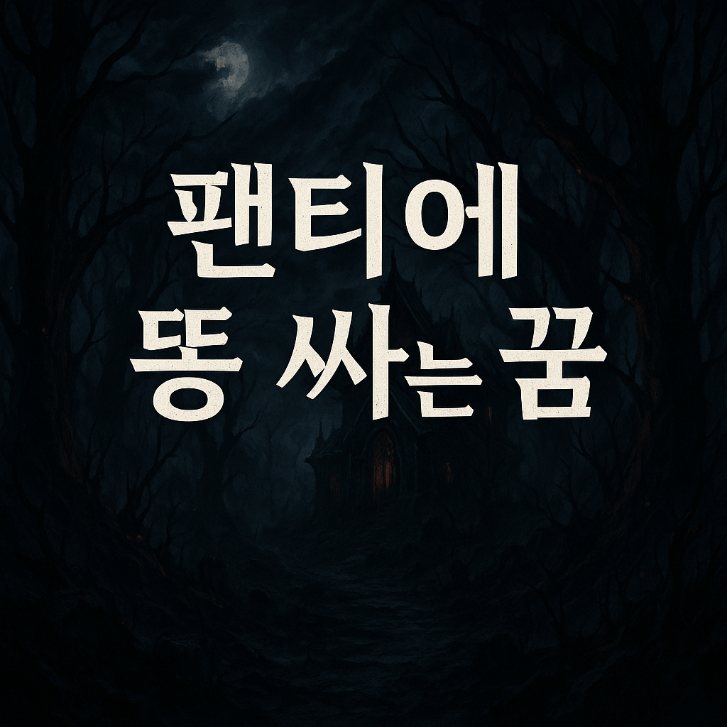 팬티에 똥 싸는 꿈