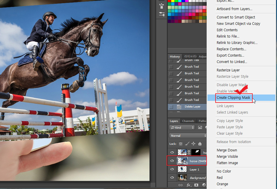 photoshop popup effect