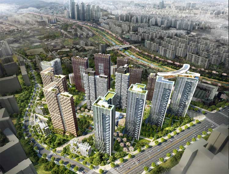 개포주공 6&middot;7단지 조감도