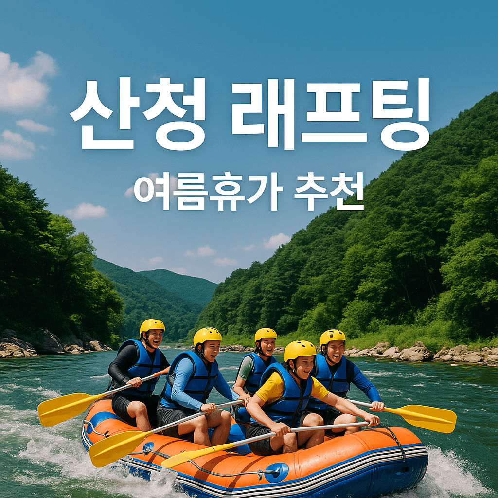 산청 래프팅