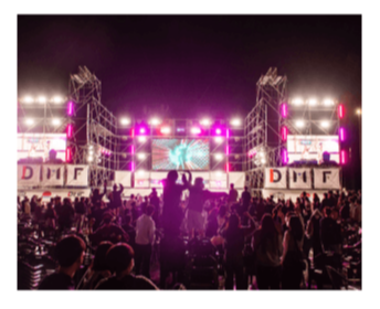 무릉제 공연모습