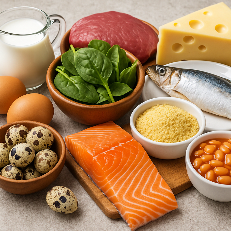 비타민B12가 많은 음식