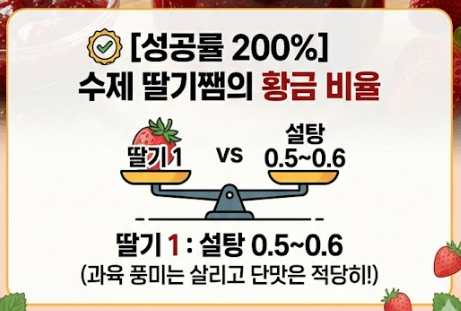 딸기쨈 만드는법