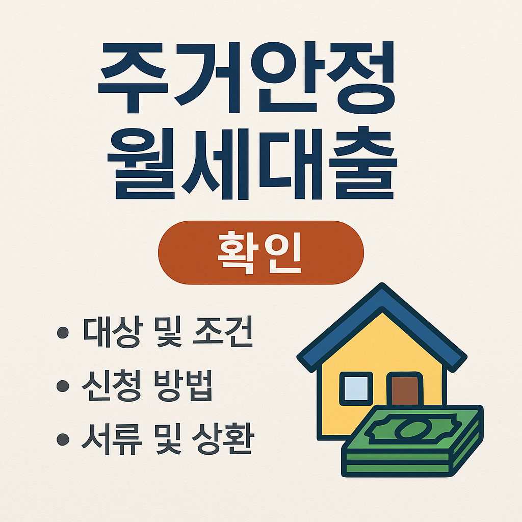 주거안정 월세대출