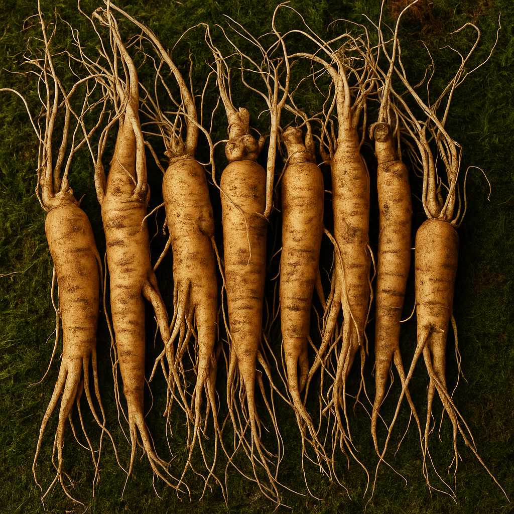 유명한 지역 축제 인삼 파는 곳