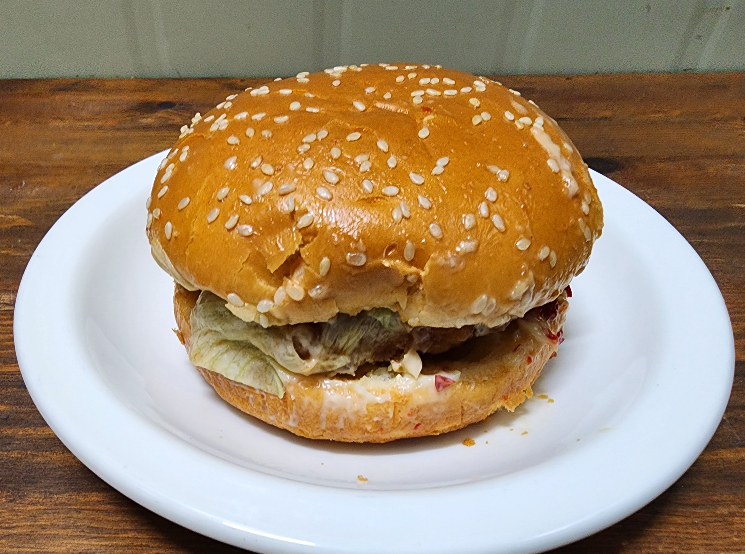 GS25간장치킨버거