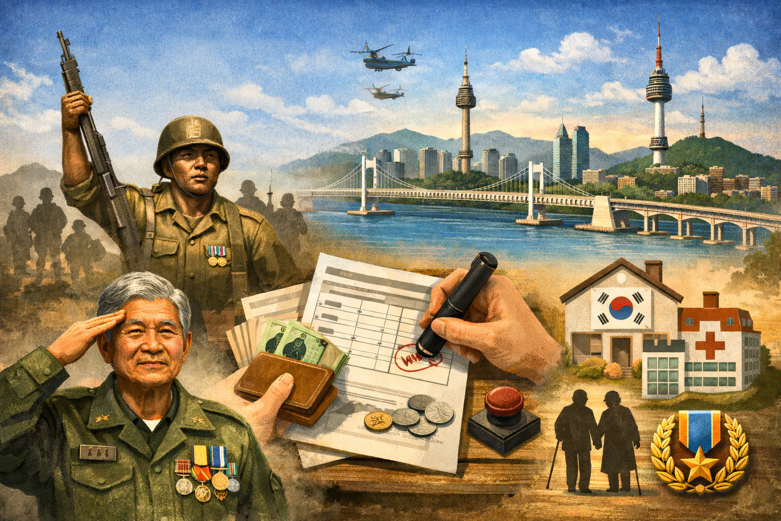 2026 참전명예수당 신청방법 총정리｜부산&middot;대구&middot;경기도&middot;인천&middot;서울 자격 조건 한눈에 관련 사진