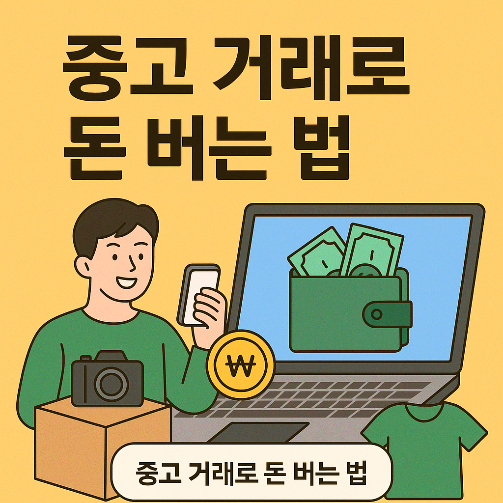 중고 거래로 돈 버는 법