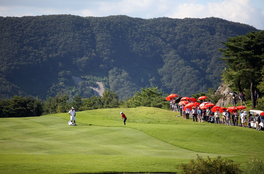 프로 골프 대회 갤러리로 관람하는 방법 관련 이미지