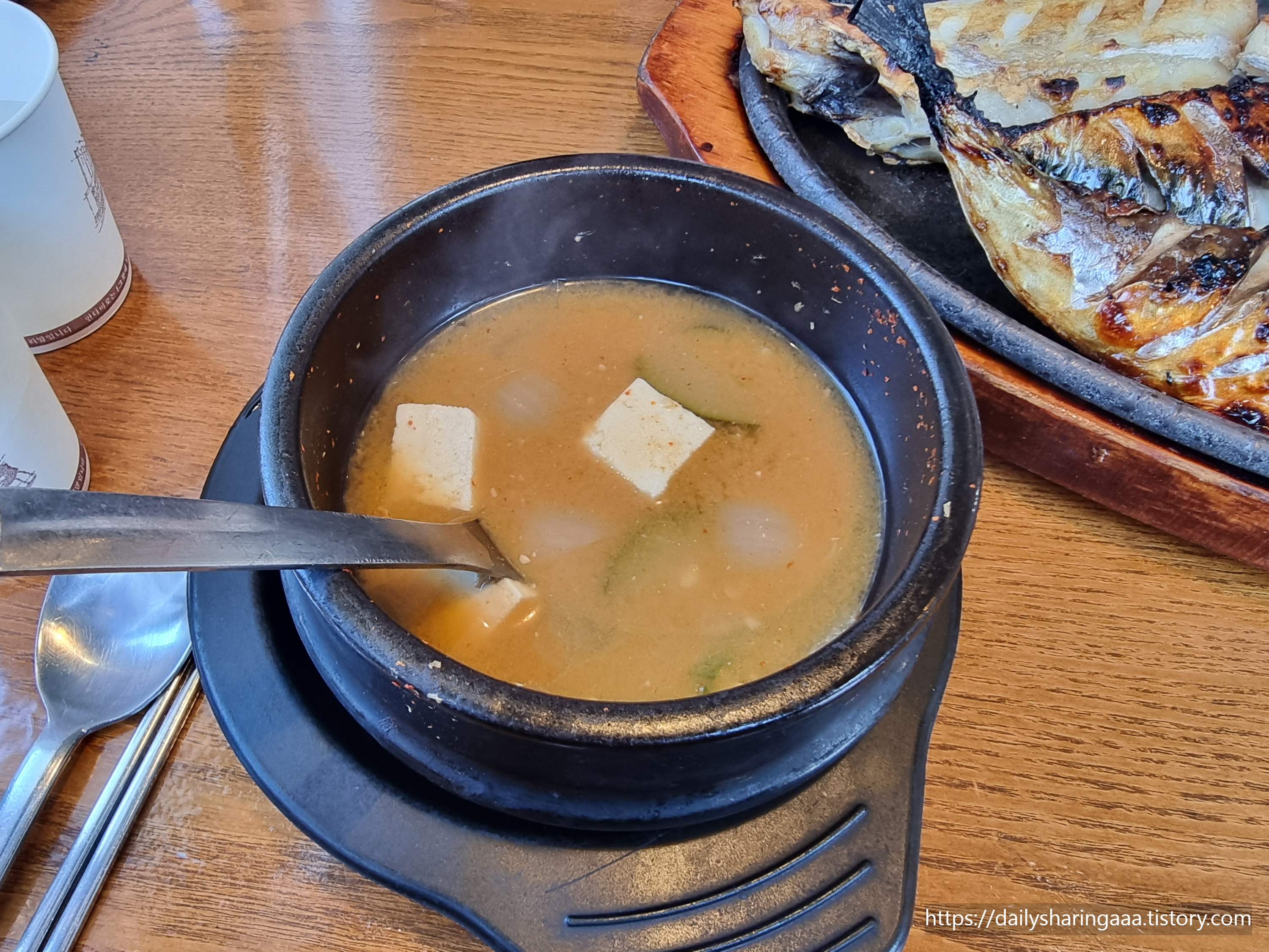 인천_청라_멸치부터고래까지_된장찌개