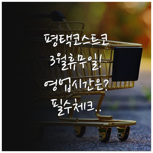 2026년 3월 평택 코스트코 휴무일..
