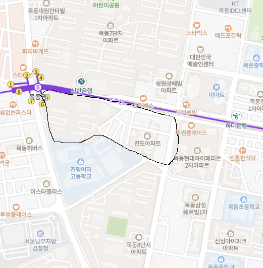 목동 원래 계획안