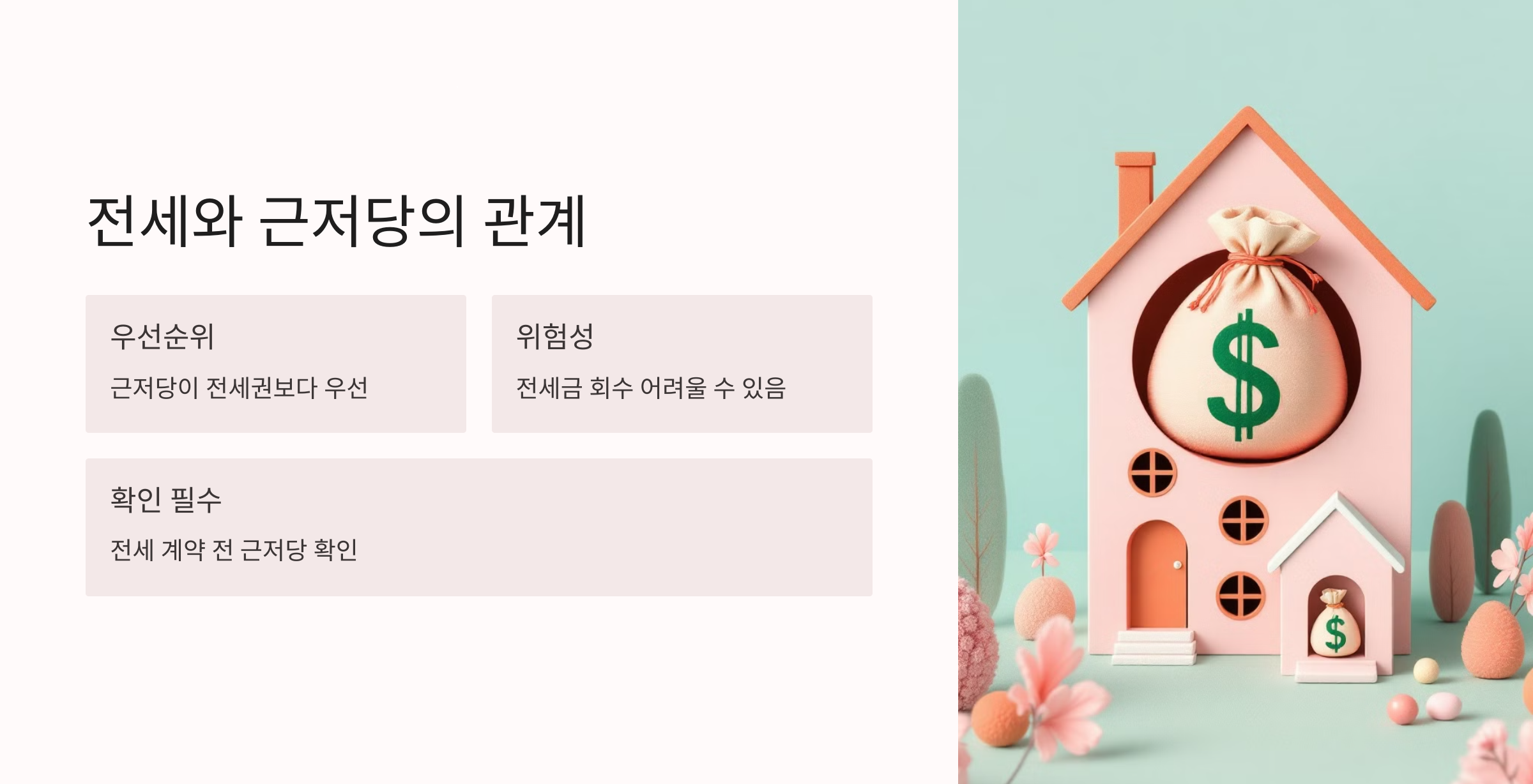 근저당과 전세