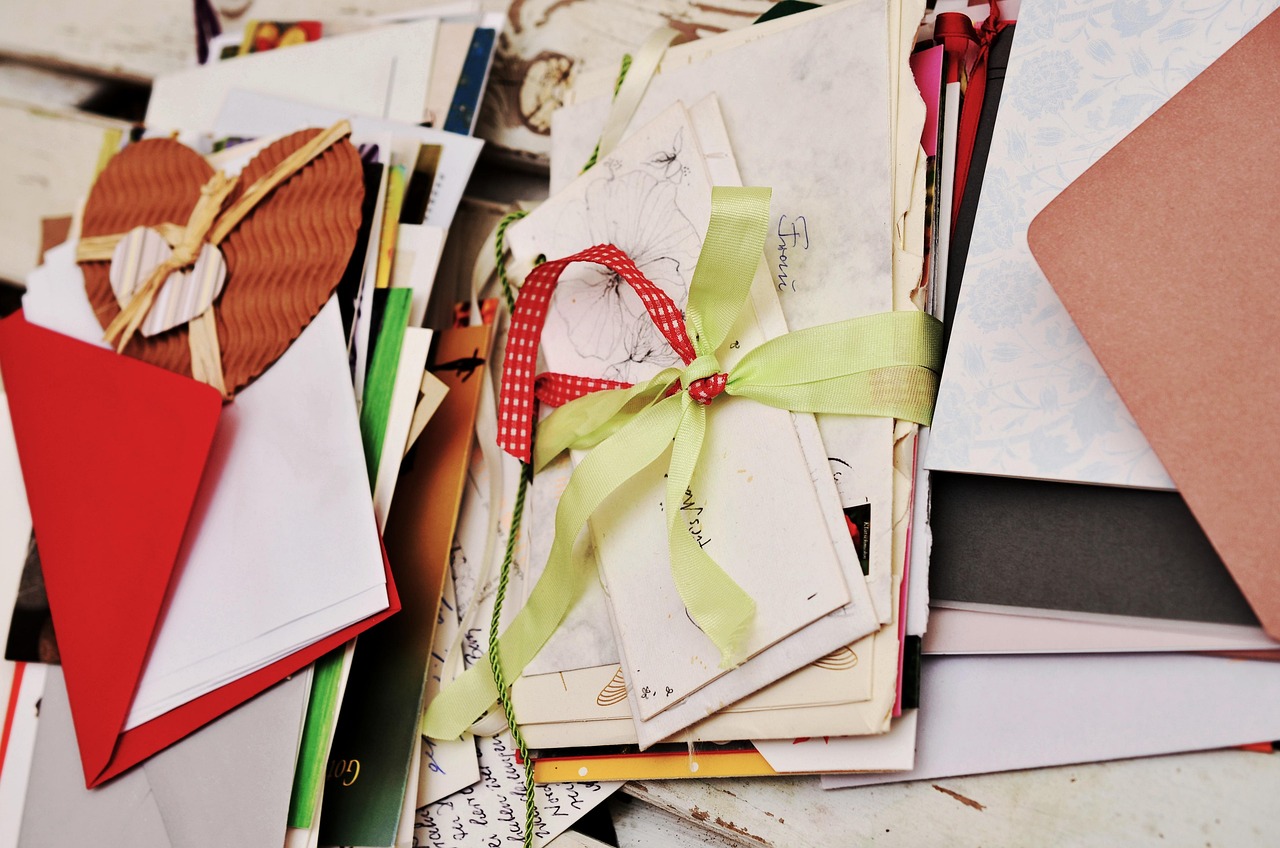 우체국 우편물 사진