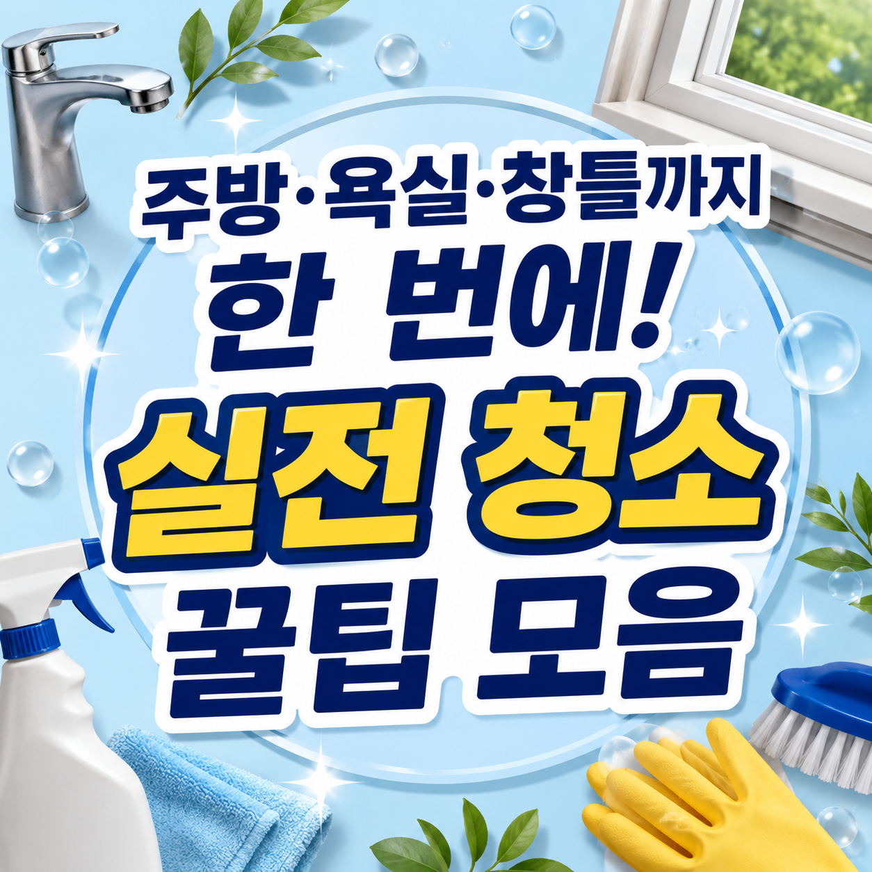 실전 청소 꿀팁