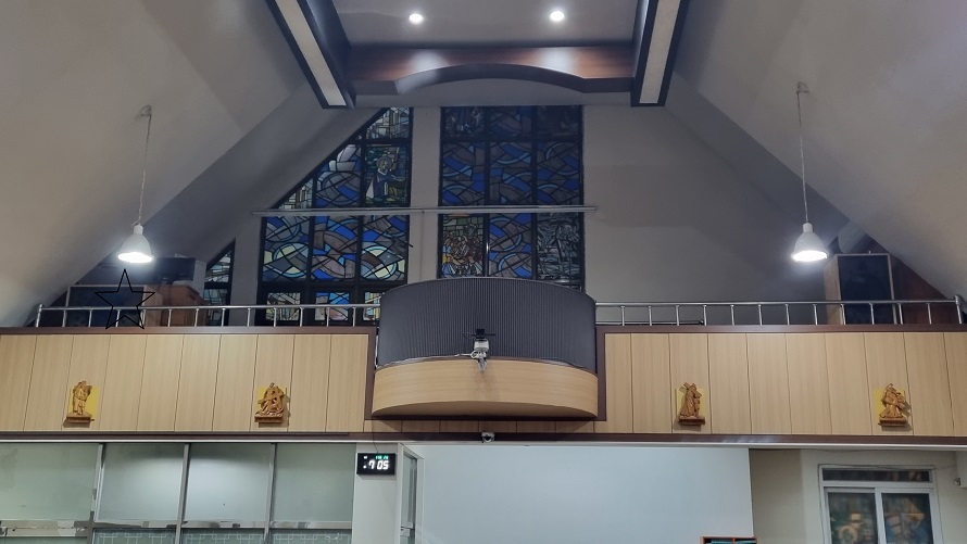 전주 효자동성당 스테인드글라스, 십자가의 길 사진