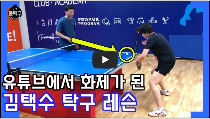 탁구 유튜버 순위 TOP 10 5