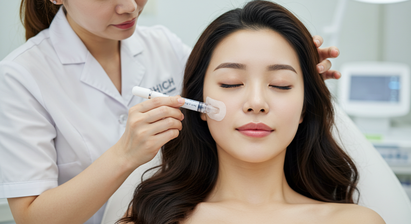 스킨보톡스 후 마스크팩