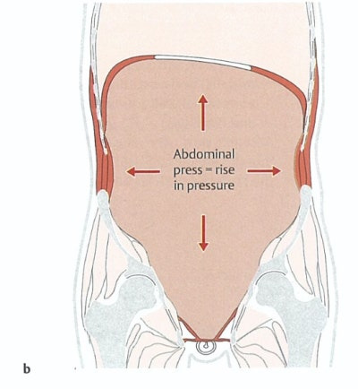 코어를 구성하는 복압