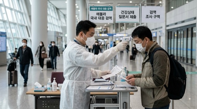에볼라 국내 대응 검역