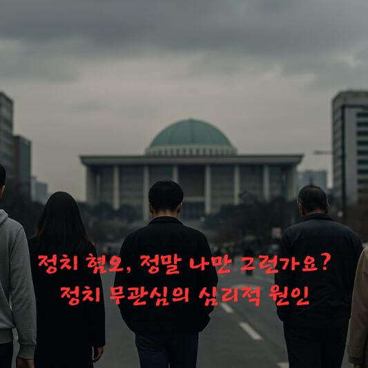 정치심리학,정치혐오,정치무관심,심리학칼럼,사회심리학,청년정치,투표율,정치참여,정치불신,심리이론