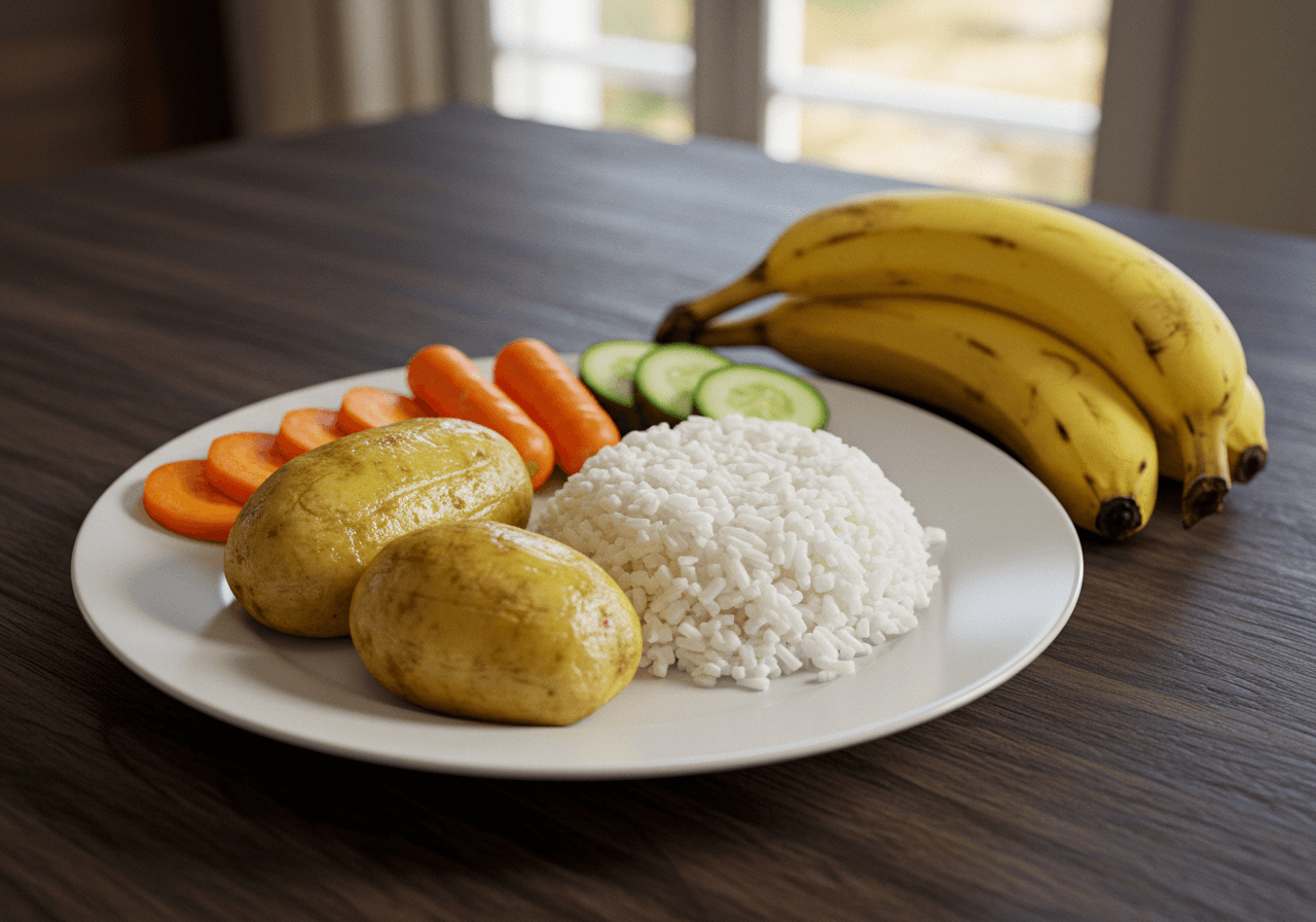 과민성 대장 증후군 관리에 도움이 되는 저FODMAP 식단 음식 한 끼