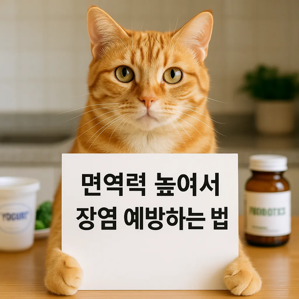 면역력 높여서 장염 예방하는 법 2025년 최신 가이드