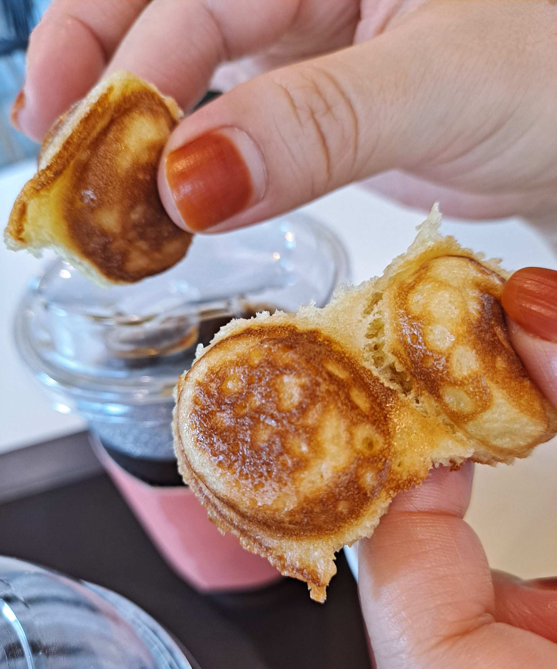 커피라끄 홍콩와플 시식