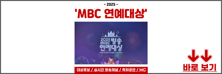 MBC 연예대상