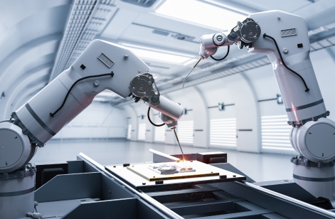 액스비스의 다축로봇 스캐너 제어