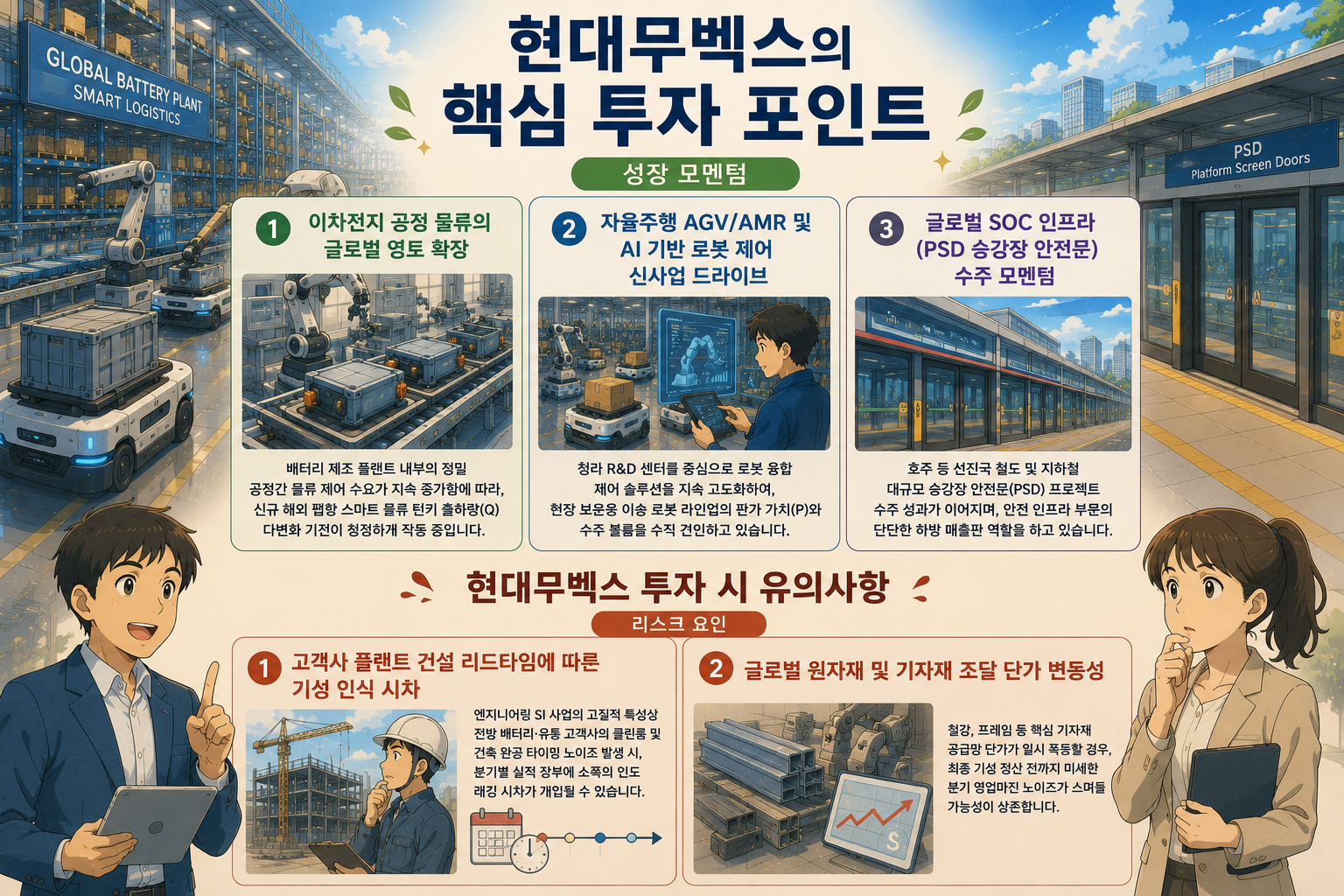 현대무벡스 투자 포스터 안내