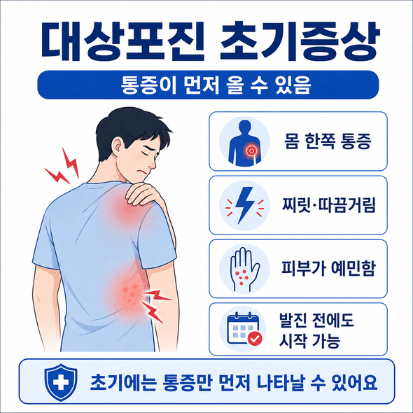 대상포진 초기증상
