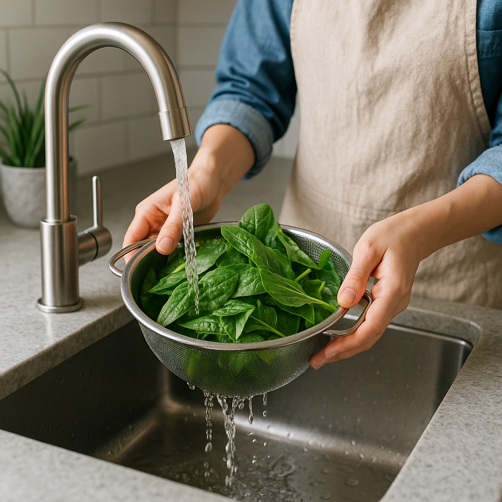 안전하게 잘 씻어서 먹자