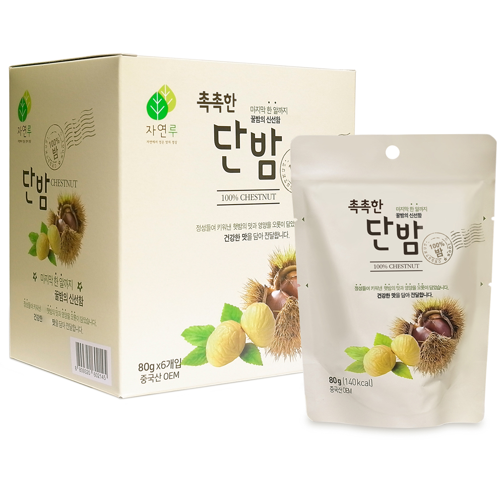 자연루 촉촉한 단밤 80g