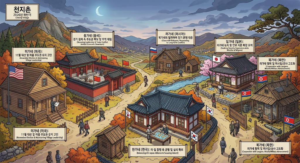 한중일러미북 (천지촌 촌동네 킬 & 낄낄 스토리)###