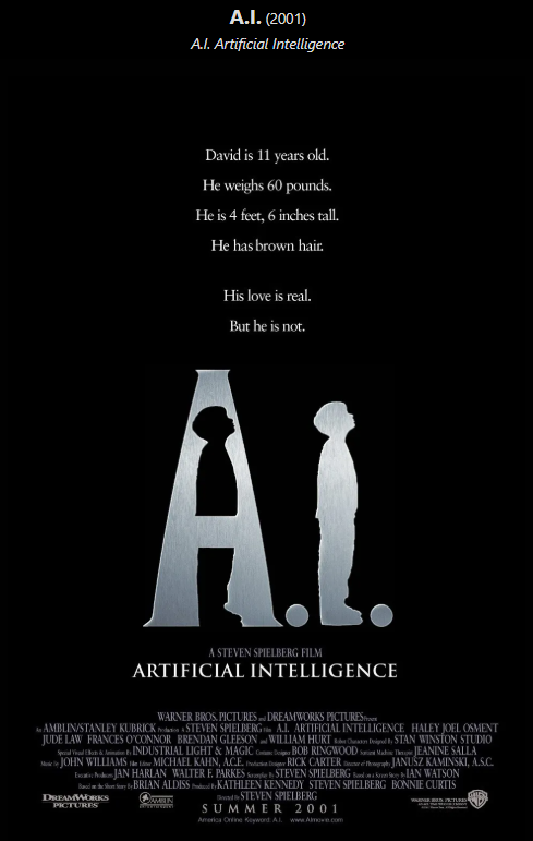 영화 AI 관련 포스터