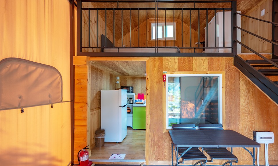 가평 명지산 카라반 글램핑장 (스카이락 복층)