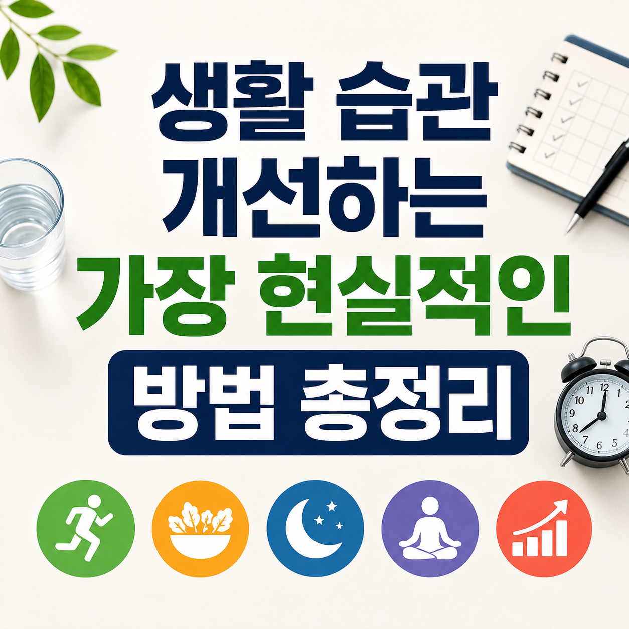 생활 습관 개선