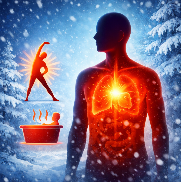 추위에 강해지는 법, 운동과 반신욕으로 심부 체온 높이기