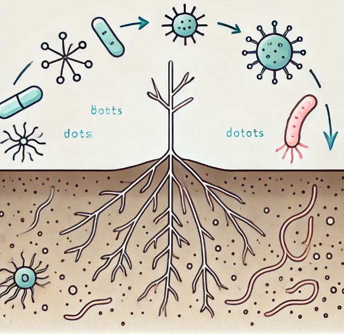 식물 뿌리의 미생물