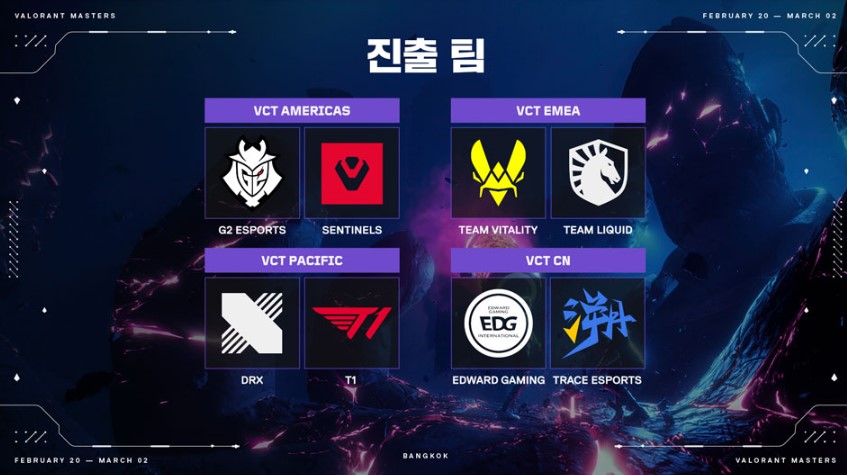 2025 발로란트 VCT 마스터스 방콕