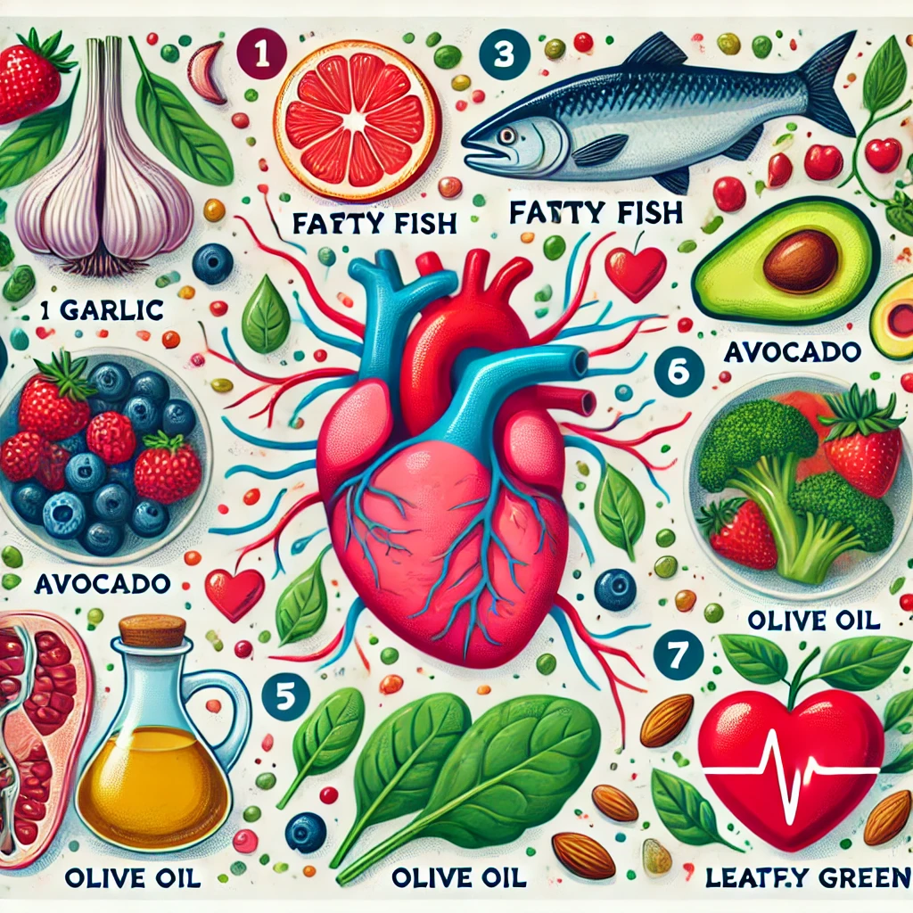 혈관 청소에 도움 되는 음식 7가지