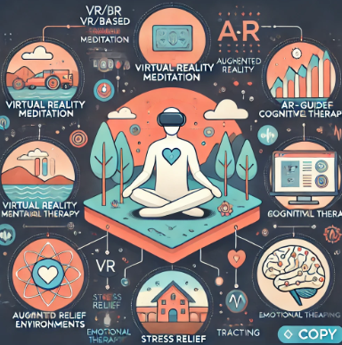VR/AR 활용, 정신 건강 관리 프로그램 소개 관련 사진