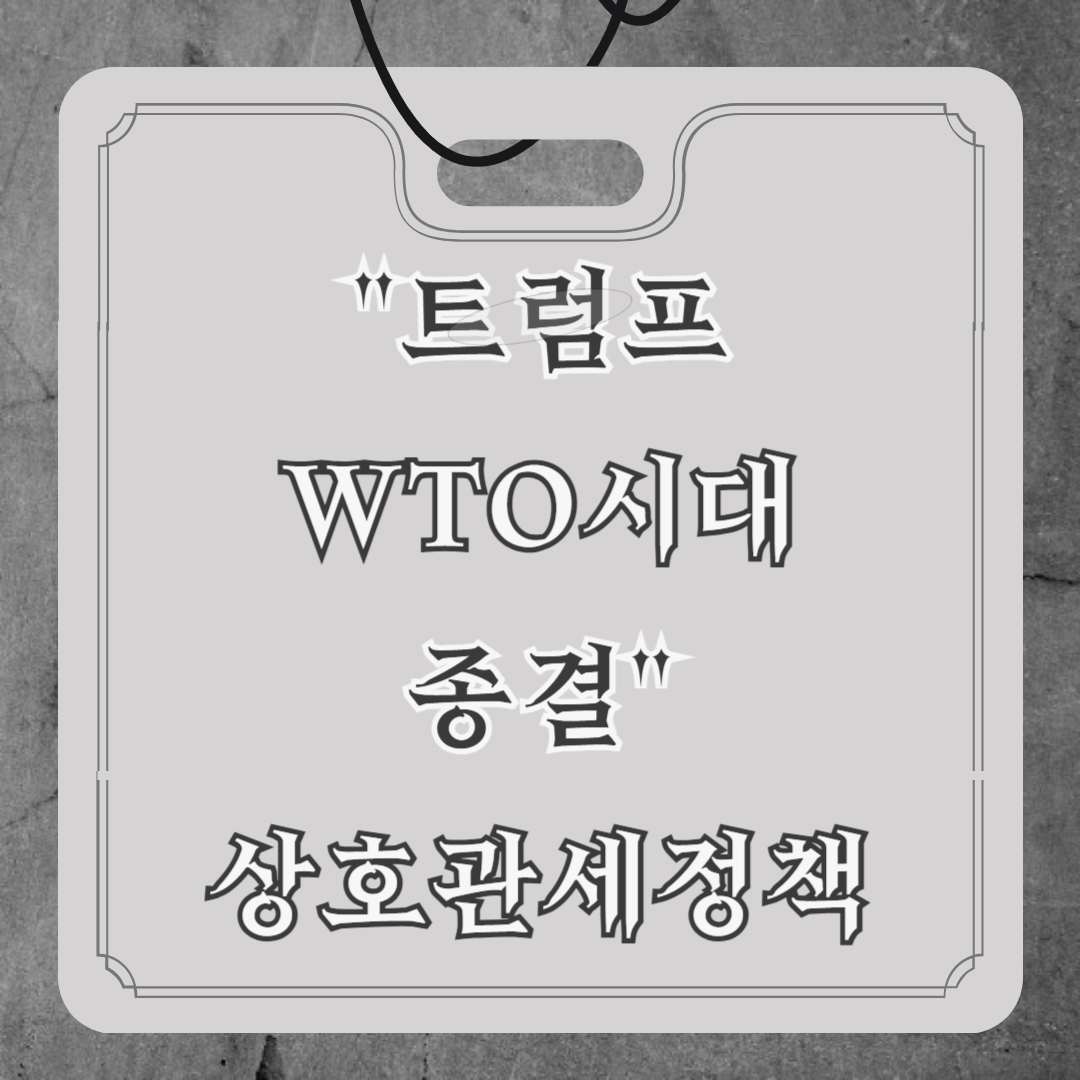 트럼프 상호관세정책