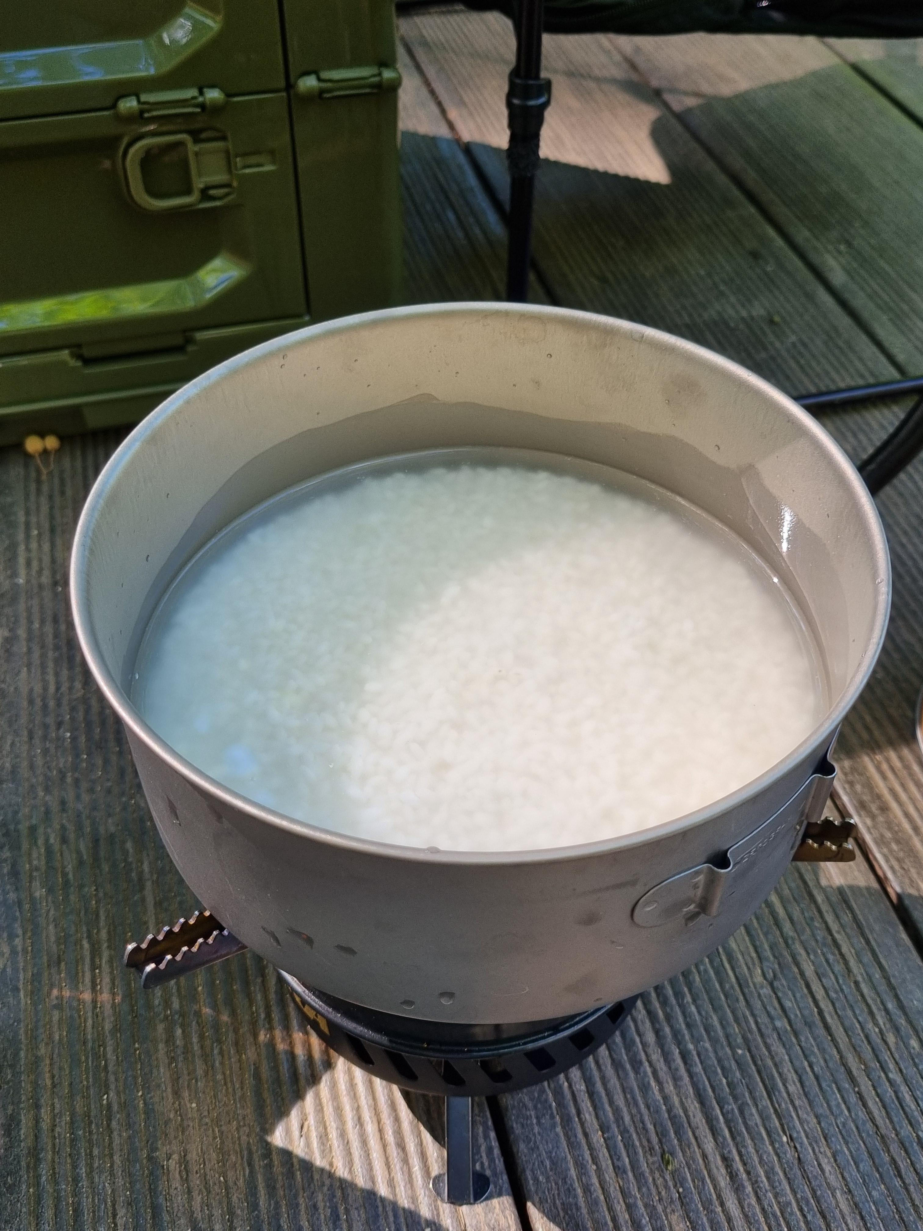 제로그램 코펠 냄비밥