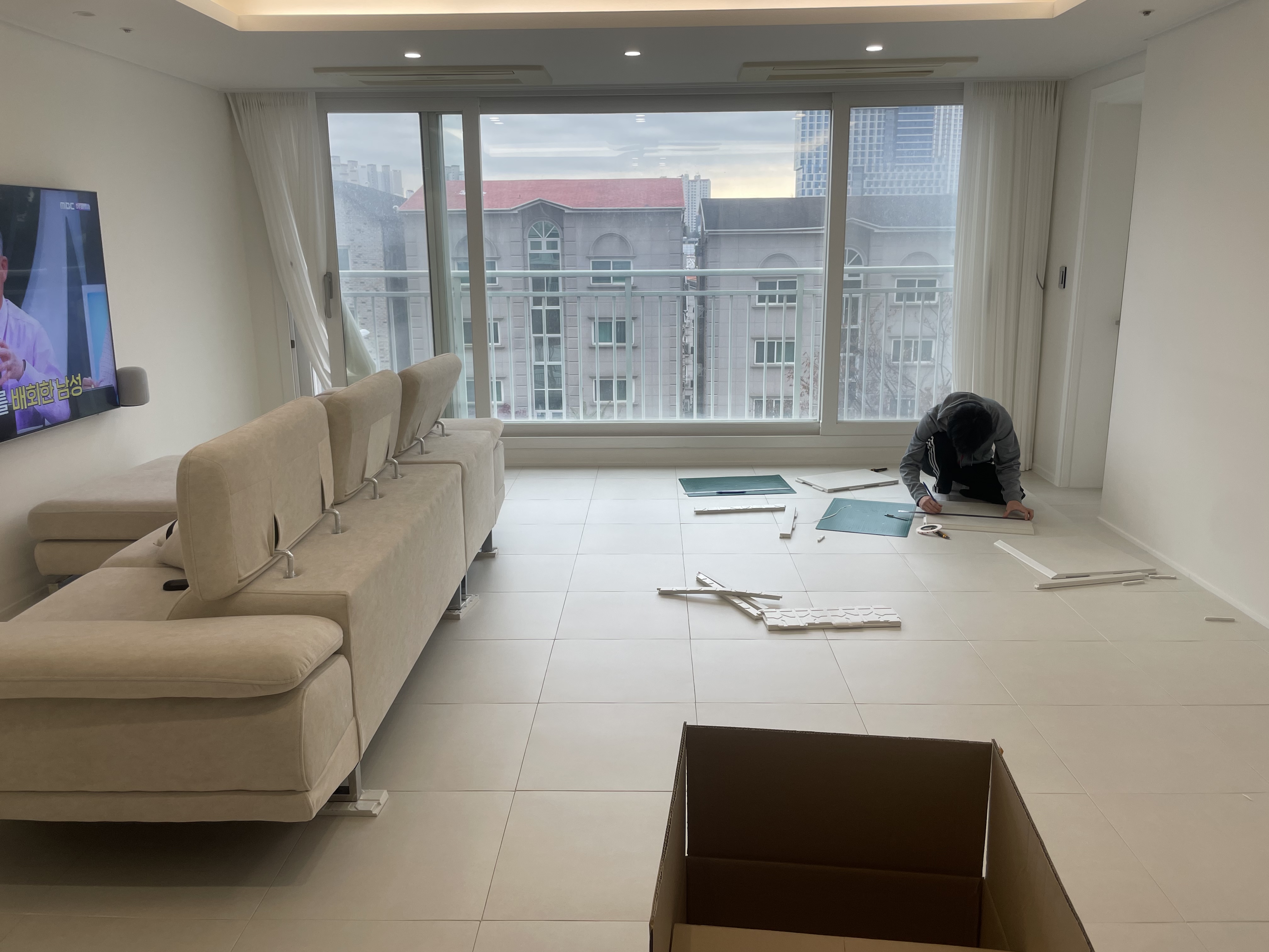 층간소음매트 시공매트 돌봄매트