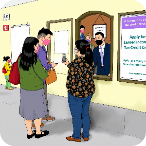 근로장려금 신청방법 이미지